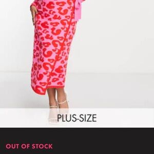 Pink Leopard Print Wrap dress